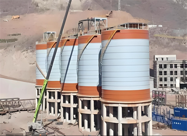 武平高架钢板仓